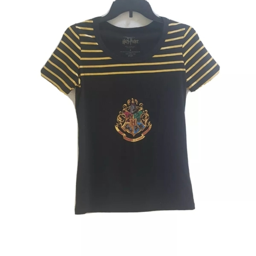PRE❤Harry Potter Hogwarts short sleeve top black